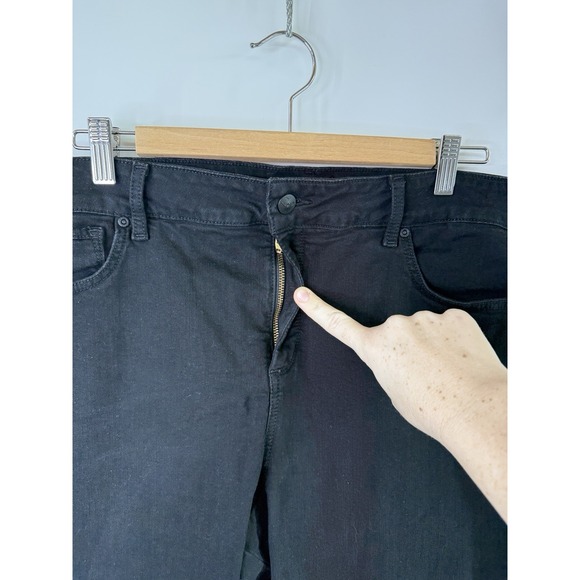 NYDJ Ami Skinny Ankle Black Jeans 26" Inseam / 12.5" Rise Women's Size 18 - Picture 3 of 5